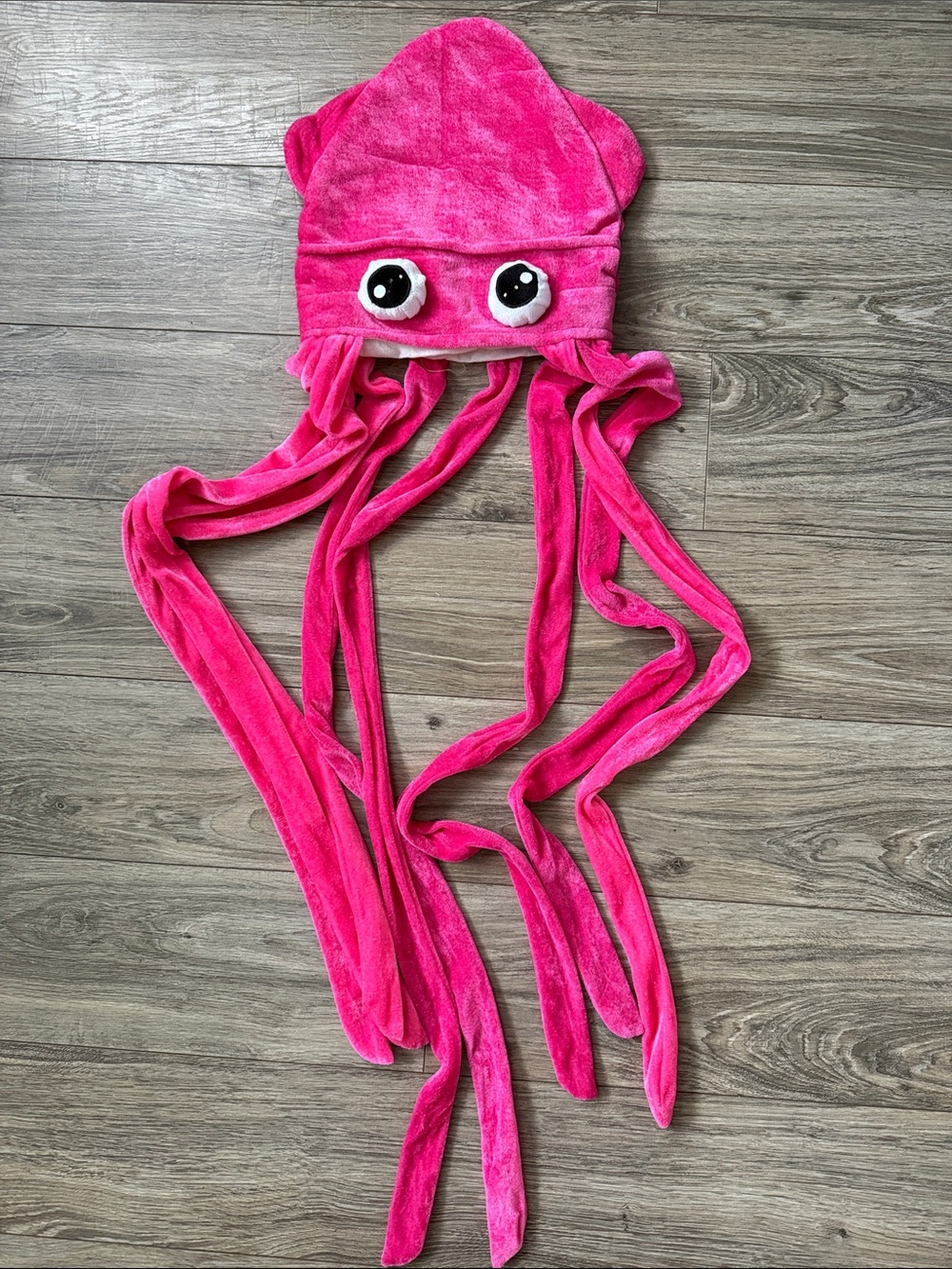 Kids Pink Jellyfish Costume Hat one size